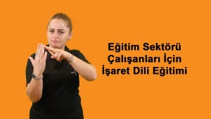 üniversite onaylı işaret dili