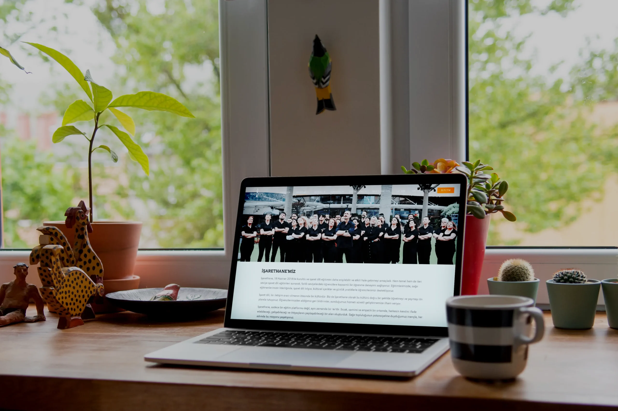 online işaret dili kursu çalışma alanı